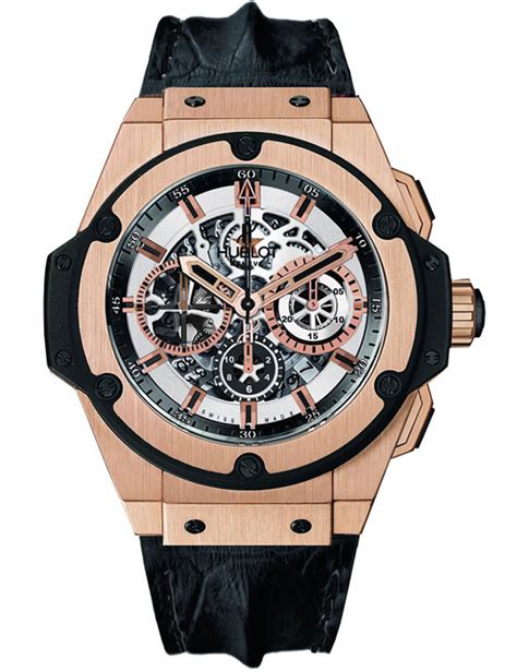 hublot king of russia 2|Hublot King of Russia II 48MM 18k Rose Gold Black Leather .